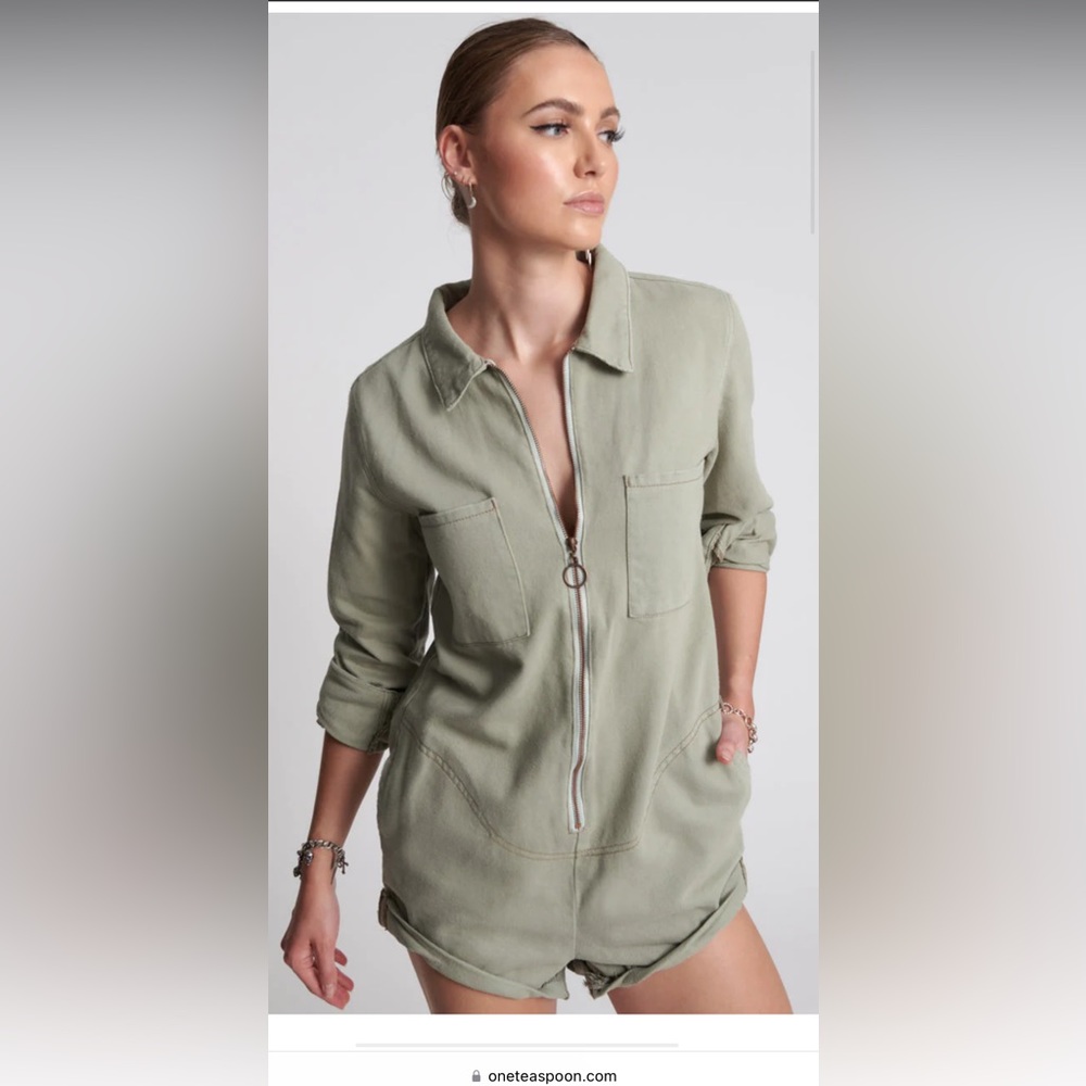 FADED KHAKI PROPHECY JUMPSUIT